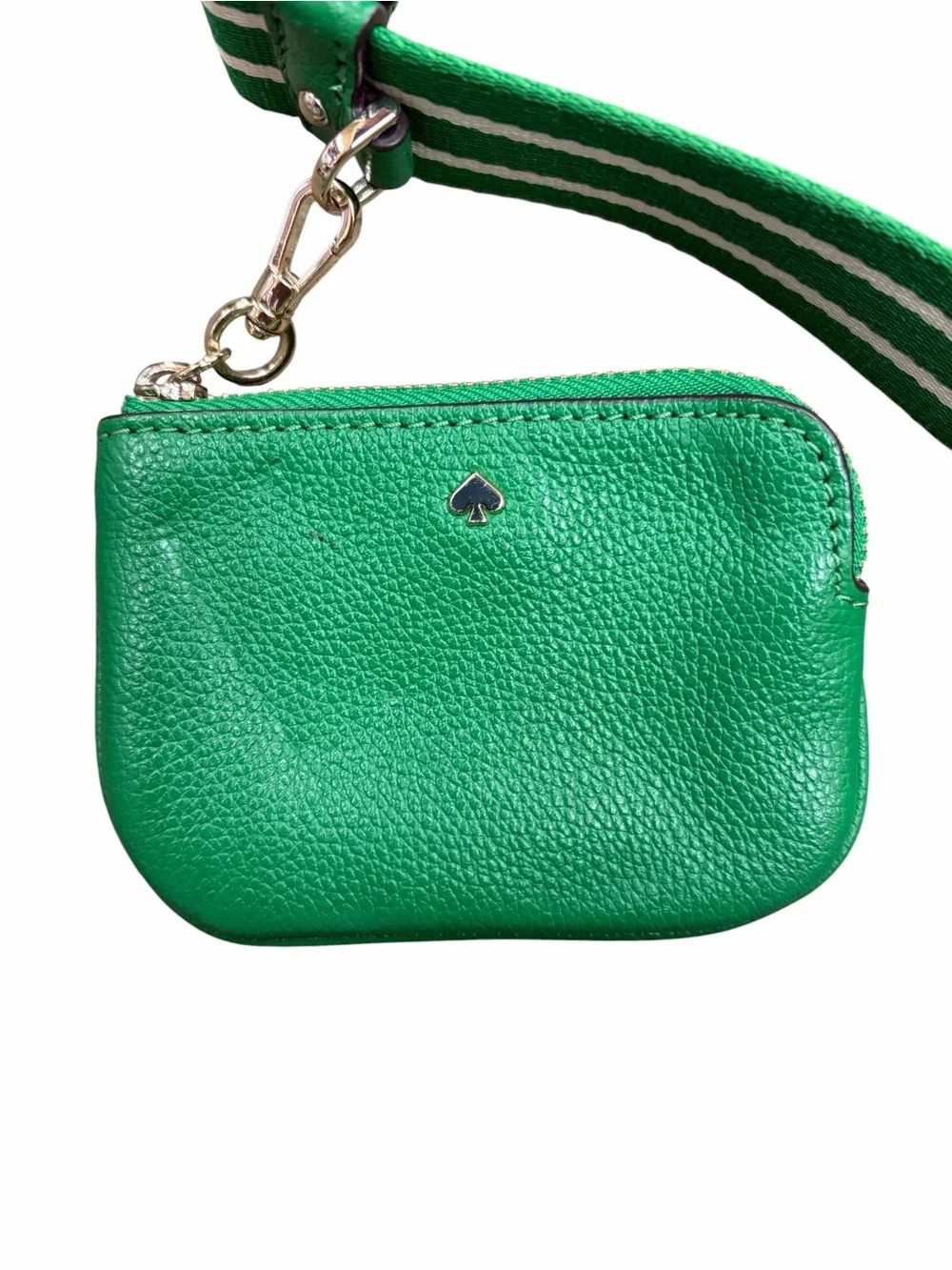 Kate Spade Rosie Canvas North South Zip Phone Crossbody - Green Bean Multi
